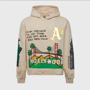 Homme + Femme Cali to NYC HOODIE- Tan